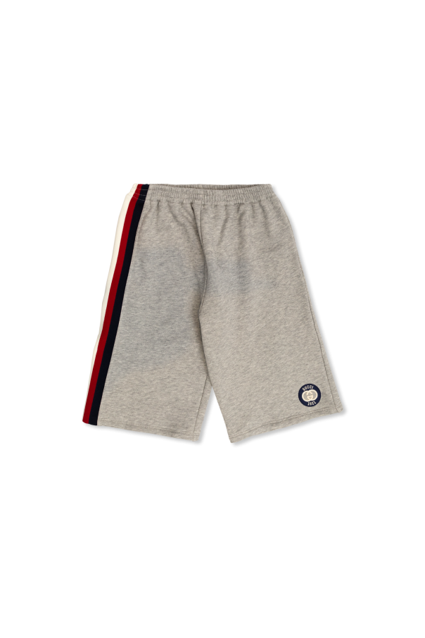 Grey Cotton shorts Gucci Kids Vitkac Canada